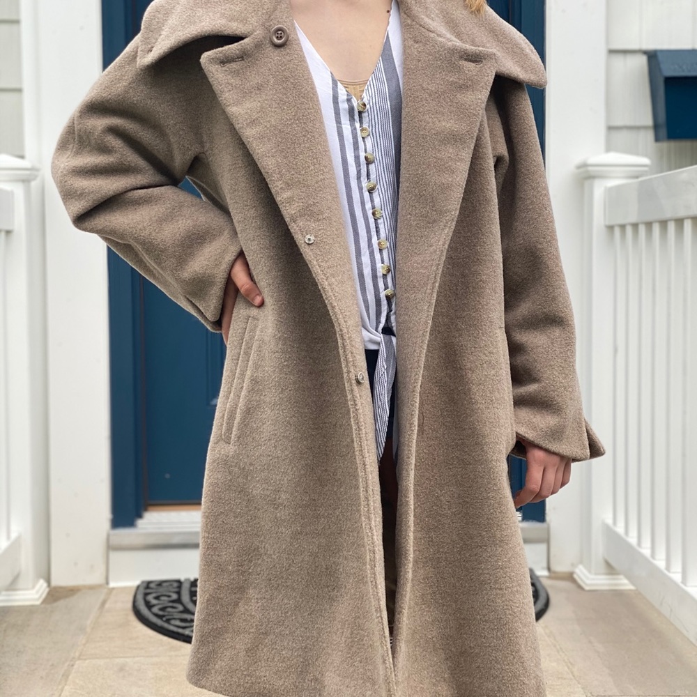 Hilary Radley Alpaca & Wool Coat